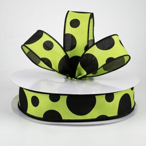 Wired Ribbon - Ribbon - Halloween Ribbon -  Basket Ribbon- Floral Ribbon