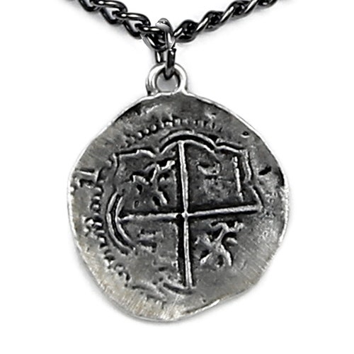 Eight Coin Necklace Pewter Replica 