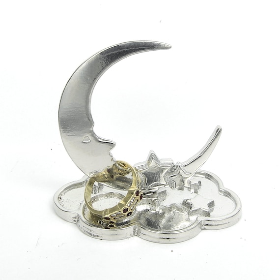 Moon and Stars Ring Holder Gift Boxed With Shoot for the Etsy