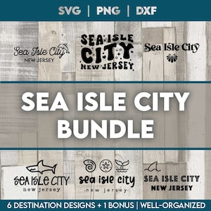 Sea Isle City svg bundle, Sea Isle Beach, Sea Isle New Jersey