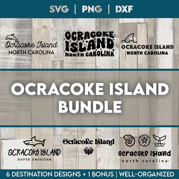 Ocracoke Island svg bundle, Ocracoke North Carolina, Outter Banks