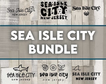 Sea Isle City SVG Bundle: Beach Designs (Digital Download)