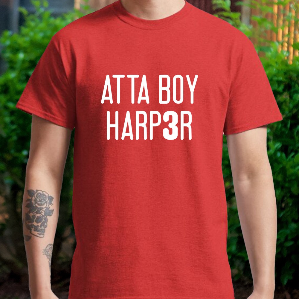 Atta Boy Harper Svg, Phillies Svg, Philadelphia Baseball Iron-on ...