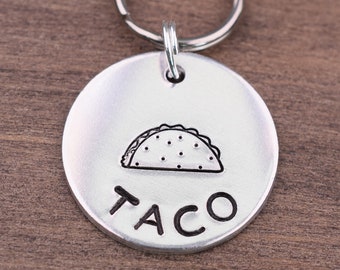 taco dog tag