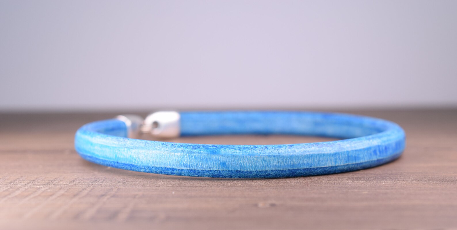 Tag Collar Distressed Turquoise Leather Greyhound Tag Collar Etsy