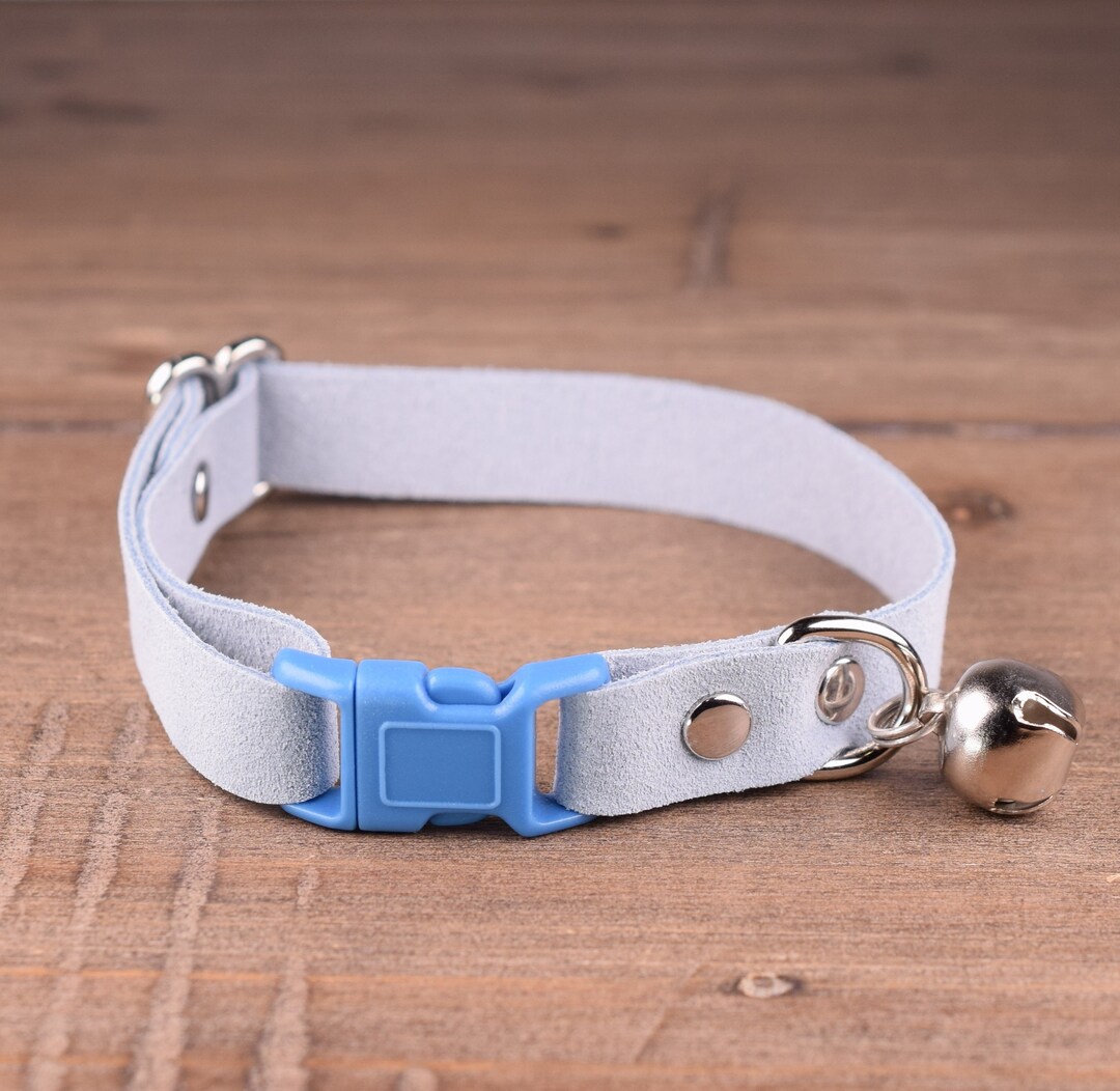 Collare Per Gatti In Pelle Con Campana - Regolabile E Sicuro - Foto 10