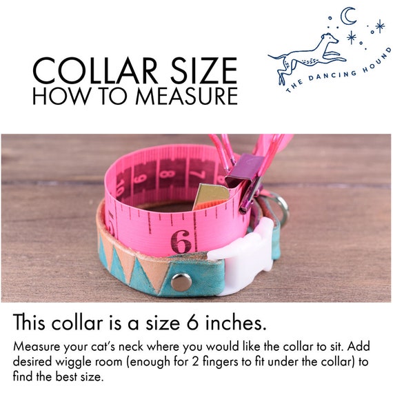Leather cat collar with safety release deals