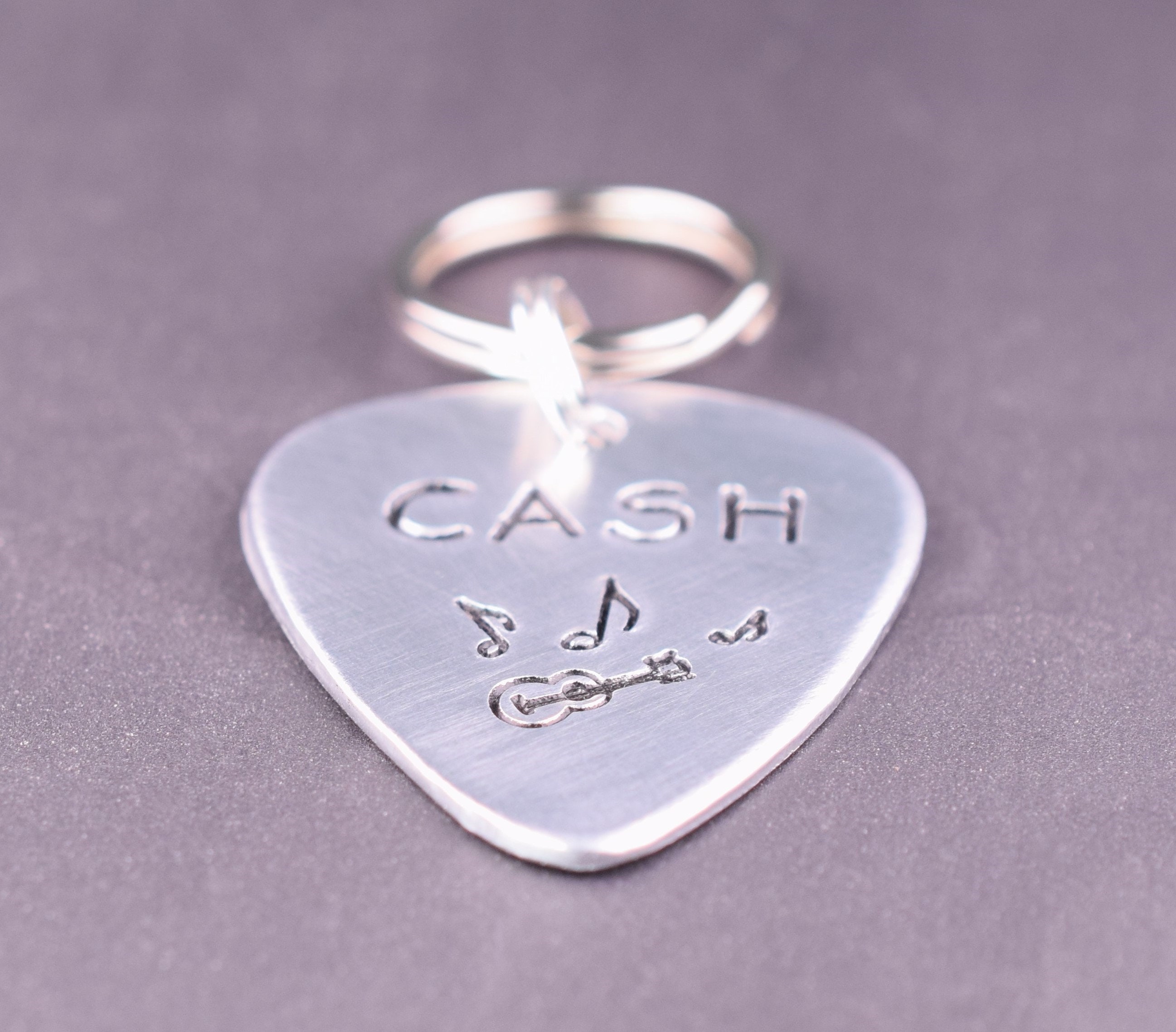 Guitar Pick Dog Tag Music Dog Tag Custom Guitar Pick Dog Etsy Canada