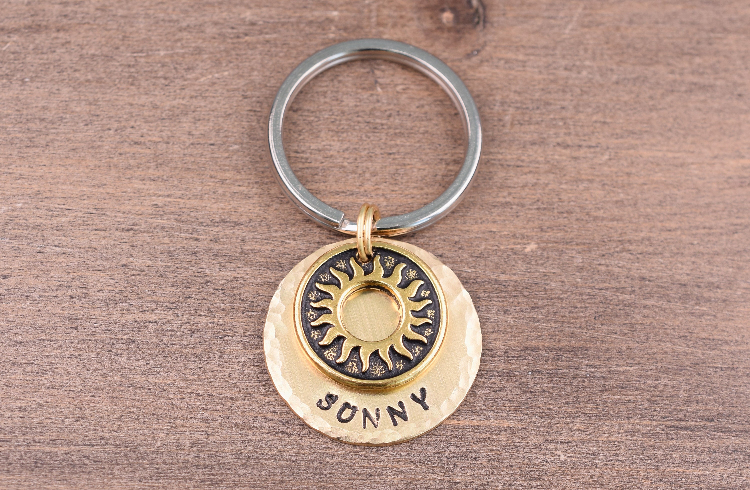 Sun Dog Tag Etsy
