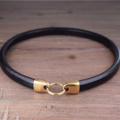 Breakaway Leather Dog Tag Collar Greyhound Tag Collar Etsy Canada