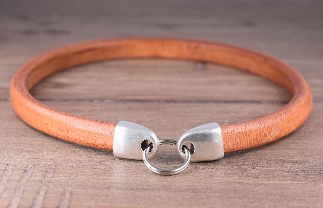 Leather Tag Collar Greyhound Tag Collar Whippet House Etsy