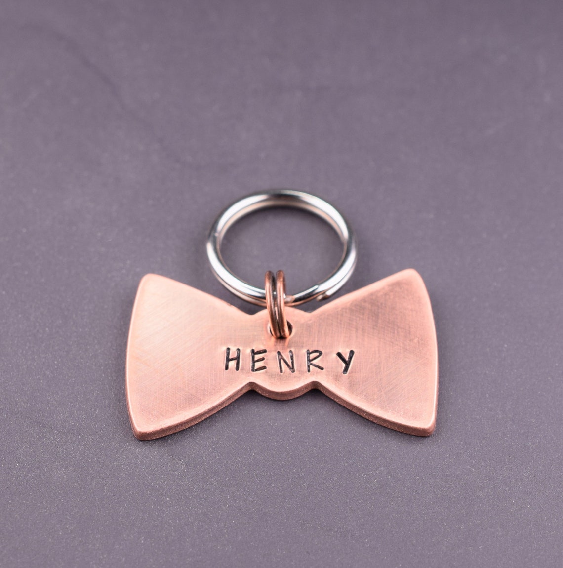 Bow Tie Dog Tag Cute Dog Tag Personalized with Your Dog's Etsy