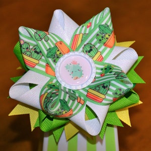 Cactus Hair Bow