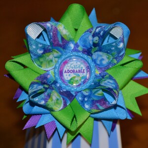 Turtley Adorable Hair Bow