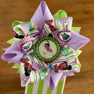 Tiana inspired Hair Bow