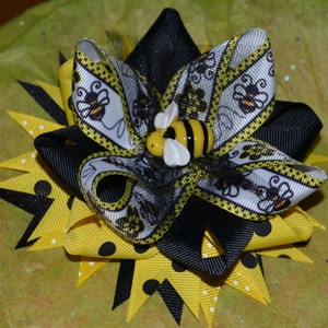 Bee Hair Bow