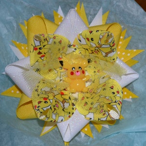 Pokemon inspired hair bow image 1