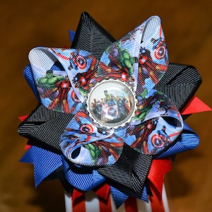 Super Hero Hair Bow