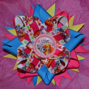 Lady and the Tramp inspired Hair Bow