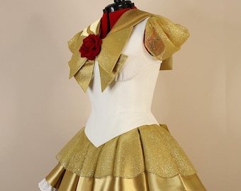 Bespoke corset based Sailor Belle cosplay set