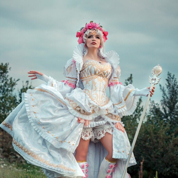 Made to order Rococo/Burlesque style corset Princess gown