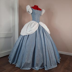 Bespoke corset based cosplay dress