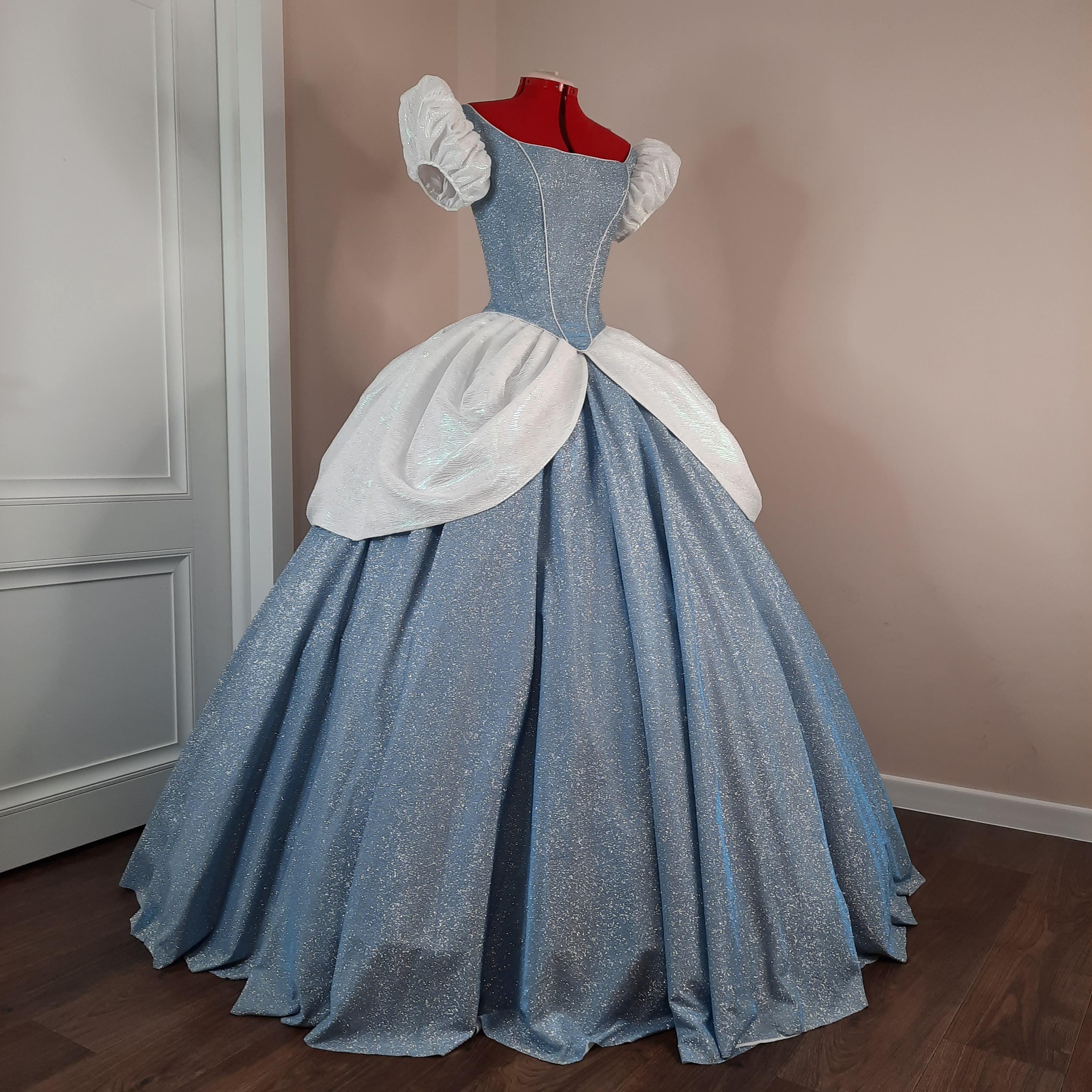 Cinderella 1950 Blue Dress - Etsy