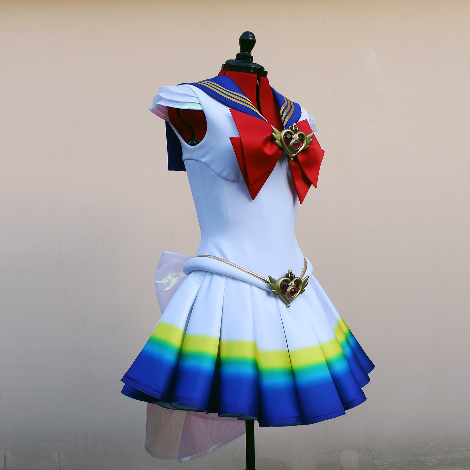 Bespoke corset based Super Scout cosplay set