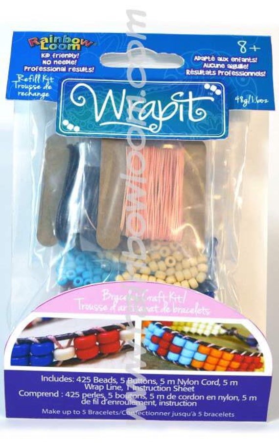 Guaranteed Authentic Rainbow Loom Wrapit Loom Refill Kit 