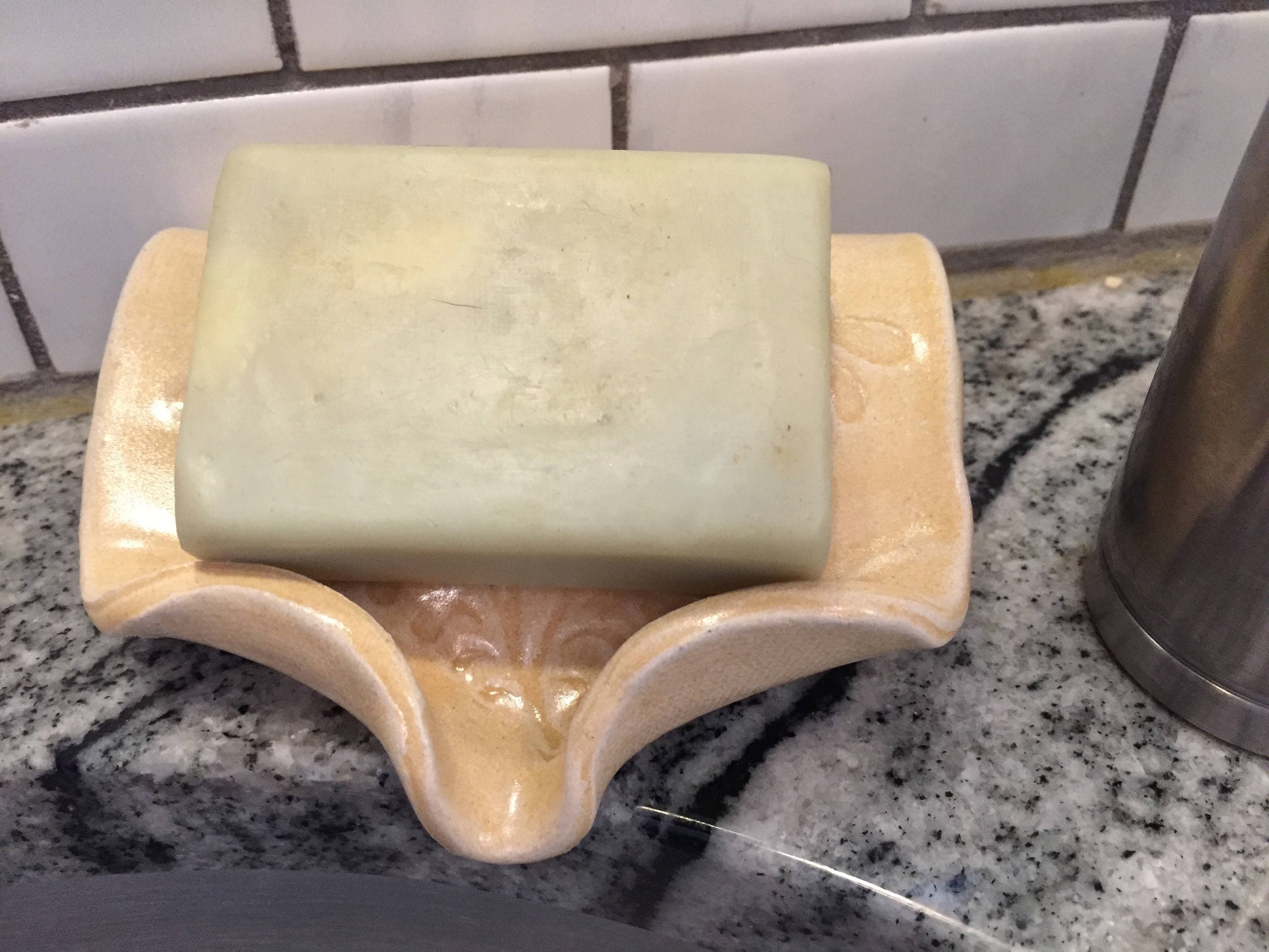 Self Draining Soap Dish Draining Dish Soap Dish Ceramic Etsy Canada