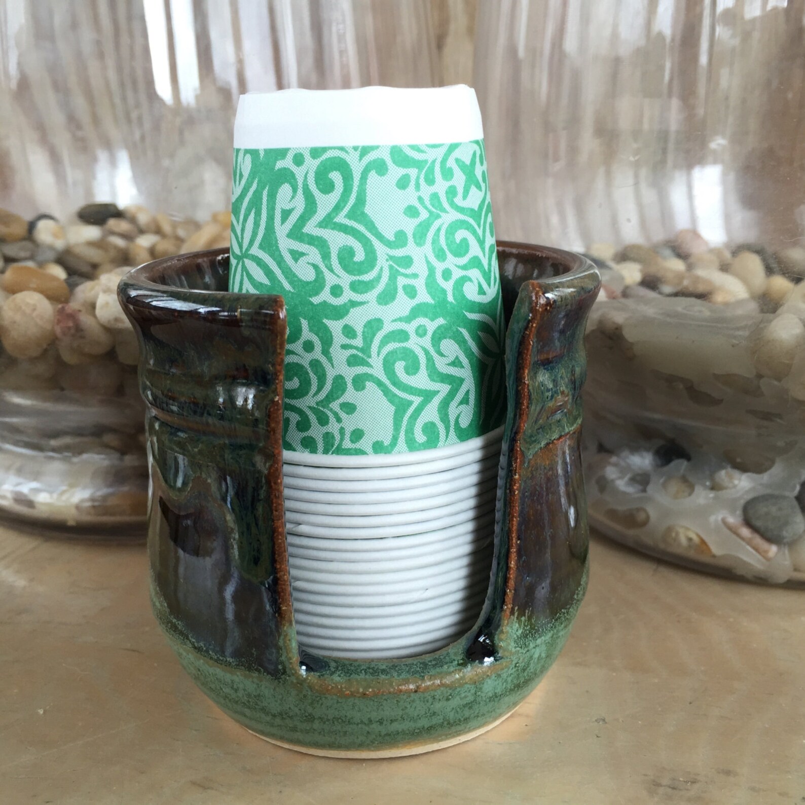 Dixie Cup Dispenser Cup Holder Disposable Cup Dispenser Paper Etsy