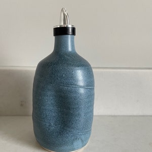 Oil Bottle in Slate Blue