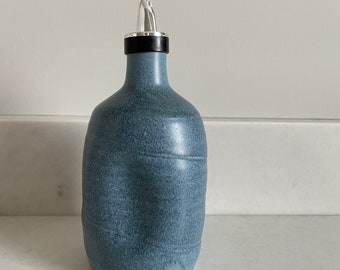 Oil Bottle in Slate Blue