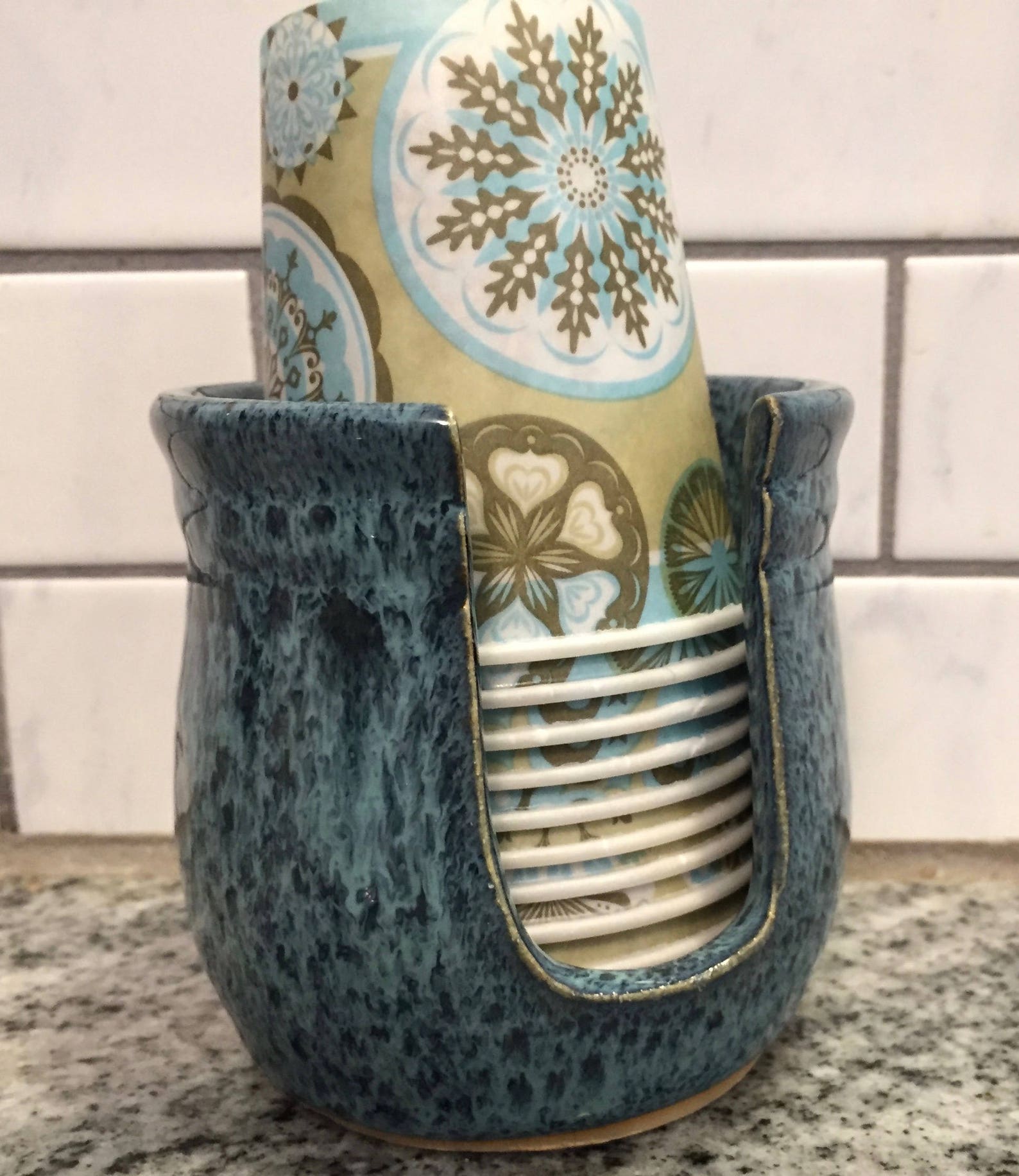 Dixie Cup Dispenser Bathroom Cup Holder Disposable Cup Etsy