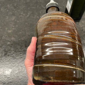 Oil Bottle in Waterfall Brown