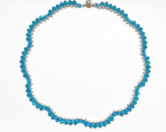 Ocean Breeze Crystal Necklace.