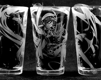 Venti Laser Engraved Pint Glass
