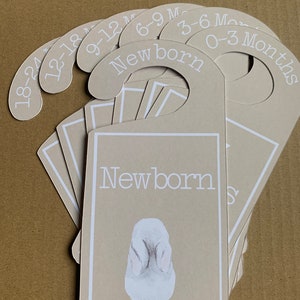 Fluffy bunny wardrobe dividers newborn - 18 months
