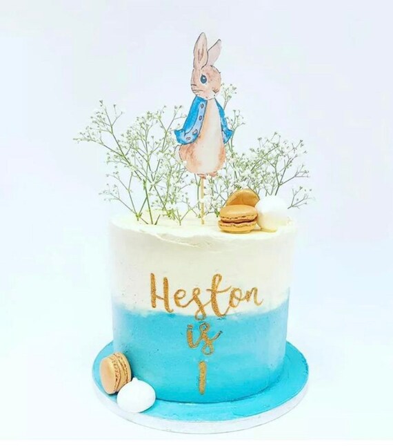 Cupcake Toppers 1 PARTY/ CAKE BIRTHDAY Peter Rabbit 7 Inch Edible Image Cake Cupcake Toppers 1 PARTY/ CAKE BIRTHDAY Peter Rabbit 7 Inch Edible Image Cake