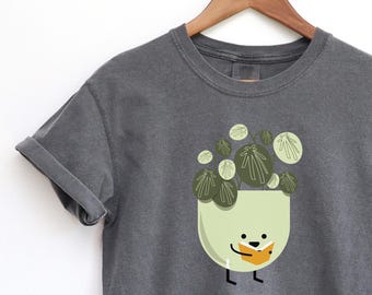 Happy Little Reader | Plant | tshirt | book | bookworm | plant mom | library | kindle | cozy