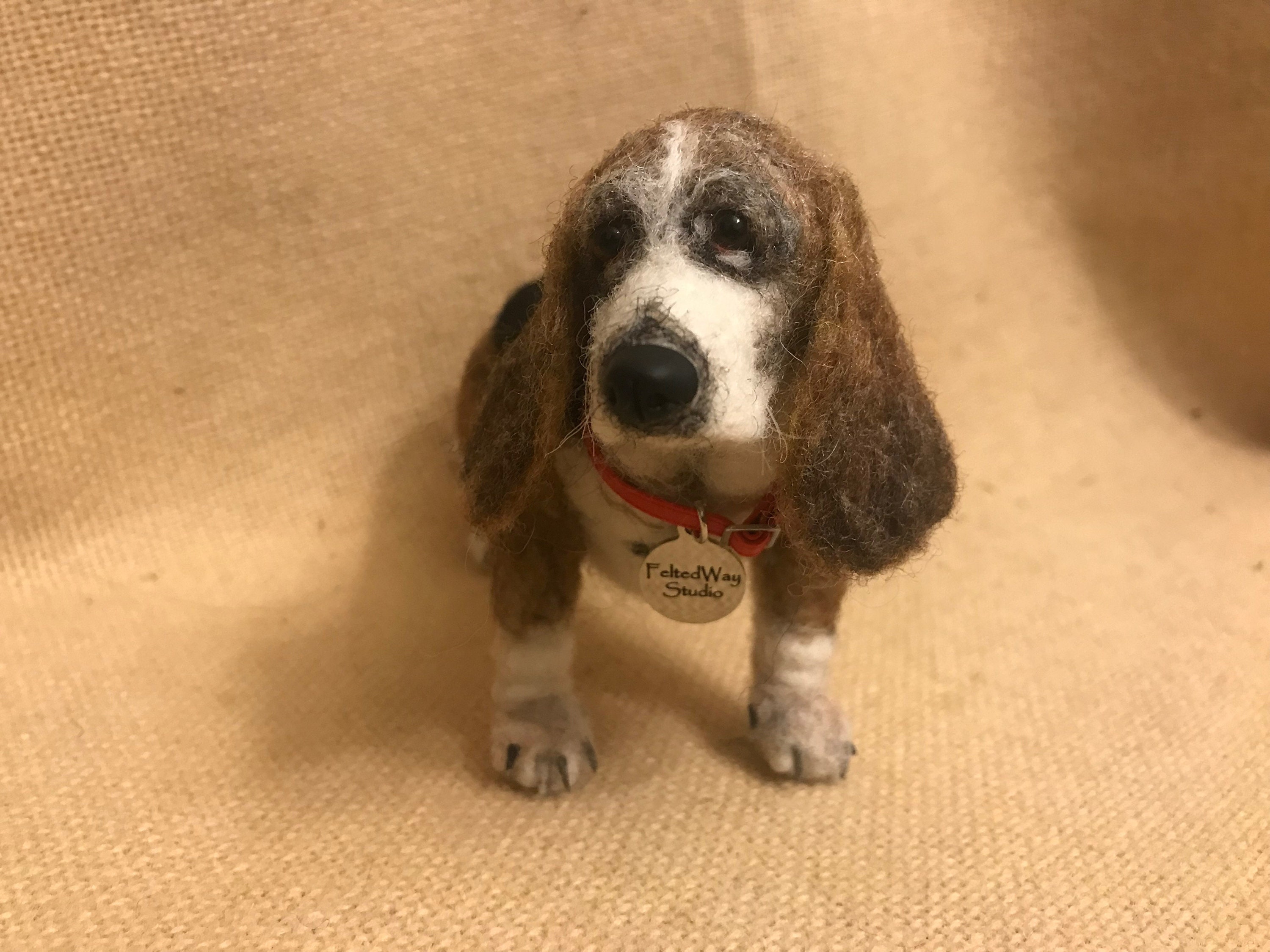 Custom Needle Felted Dog. Dog Portrait Needle Felted Etsy