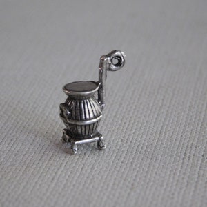 Sterling Silver Stove Oven Charm