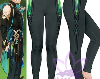 Alhaitham Leggings Genshin Impact Tights or Leggings Alhaitham Cosplay