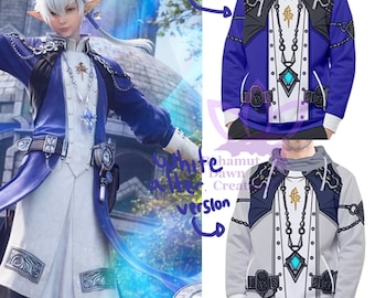 Alphinaud Sage Hoodie Didact outfit Hoodie Final Fantasy 14