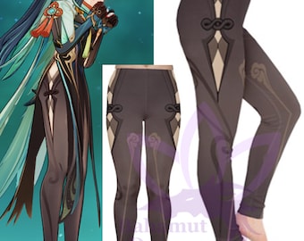 Xianyun Tights Cloud Retainer Leggings Xianyun Genshin Tights Genshin Impact leggings Cloud Retainer Tights