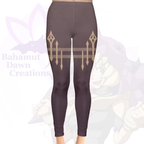 Ganyu Genshin Impact Leggings: Cosplay Tights
