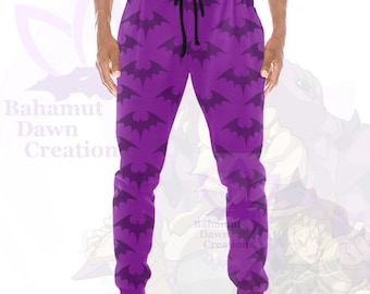 Morrigan Cosplay Darkstalkers pants Lilith Sweatpants Unisex