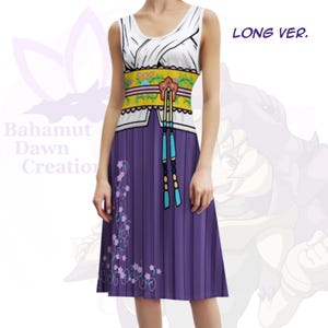 Abito da pattinatrice Yuna: Cosplay di Final Fantasy X