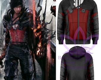 Clive Rosfield Hoodie Zip up Clive Cosplay Final Fantasy 16