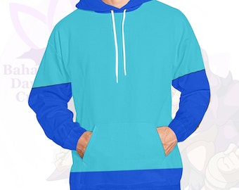 Megaman Cosplay Hoodie Megaman Hoody Unisex PULL OVER